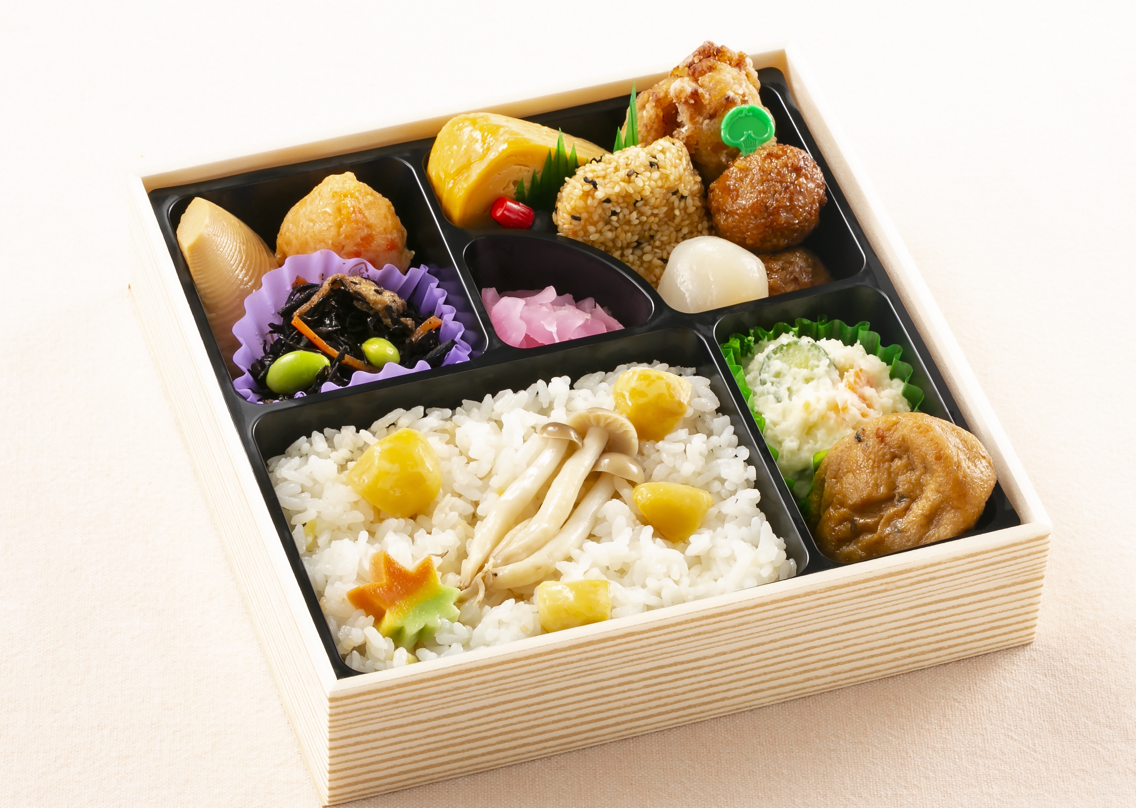 栗しめじ幕の内弁当